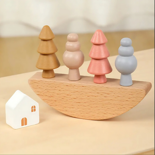 Juego de Balance Montessori de Madera