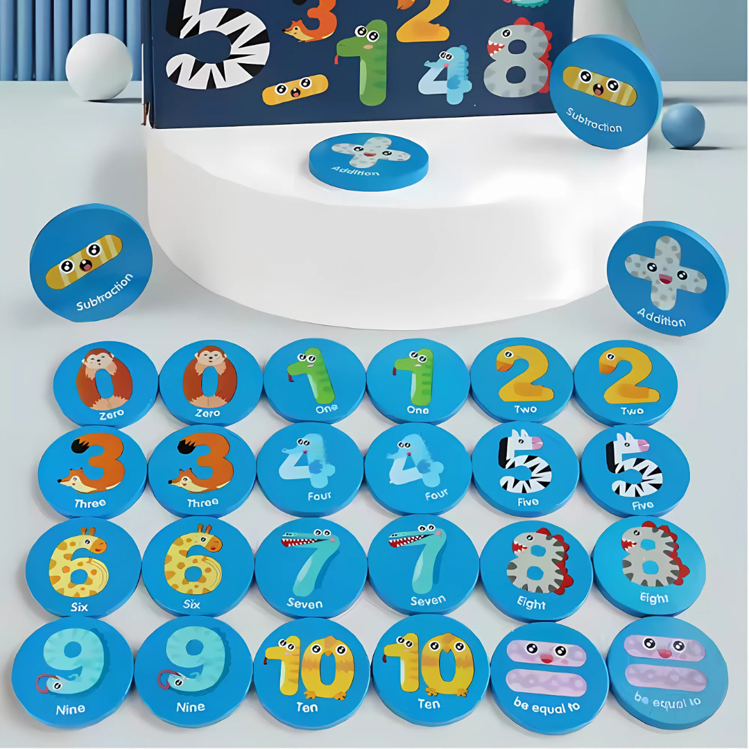 Juego de memoria y números