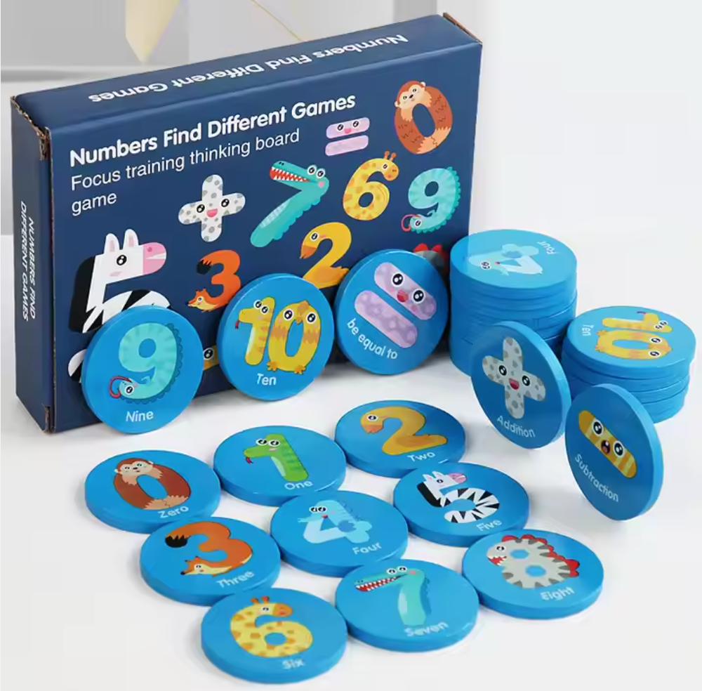 Juego de memoria y números