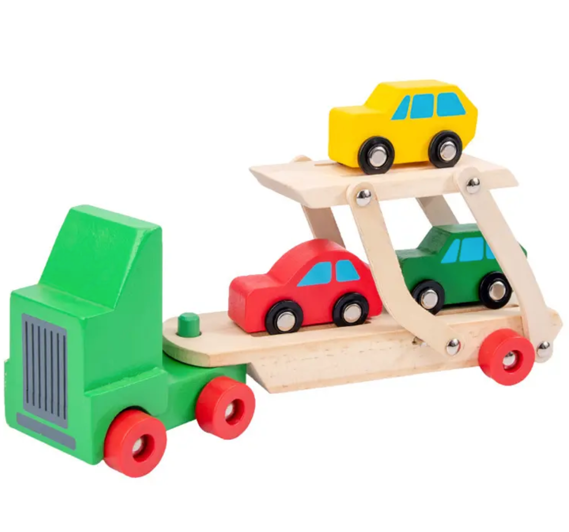 Camión transportador de carritos