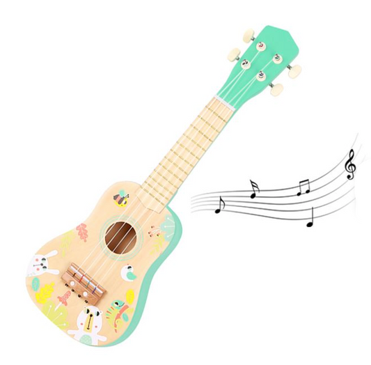 🎶 Ukulele infantil de Madera