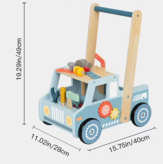 Autito/andador con herramientas