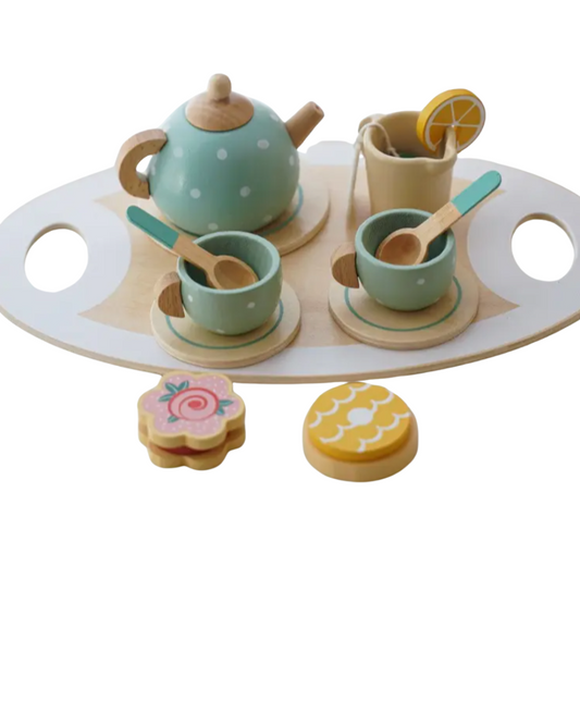 Juego de Té turquesa