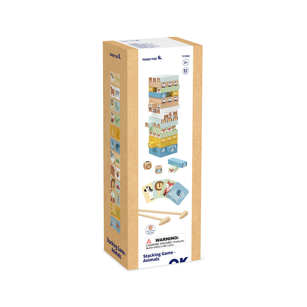 Jenga de madera para niños y niñas