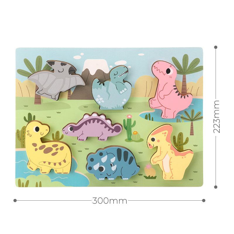 Rompecabezas de dinosaurios