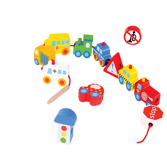 Transporte con cordón