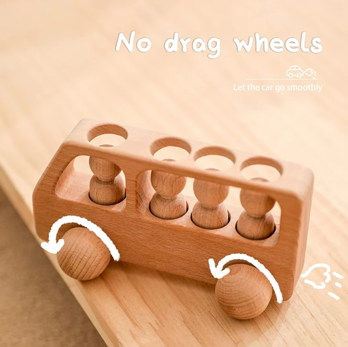 Autobús Montessori con Pegdolls