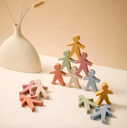 🧩 Figuras Apilables de Silicona – Diversión que construye habilidades
