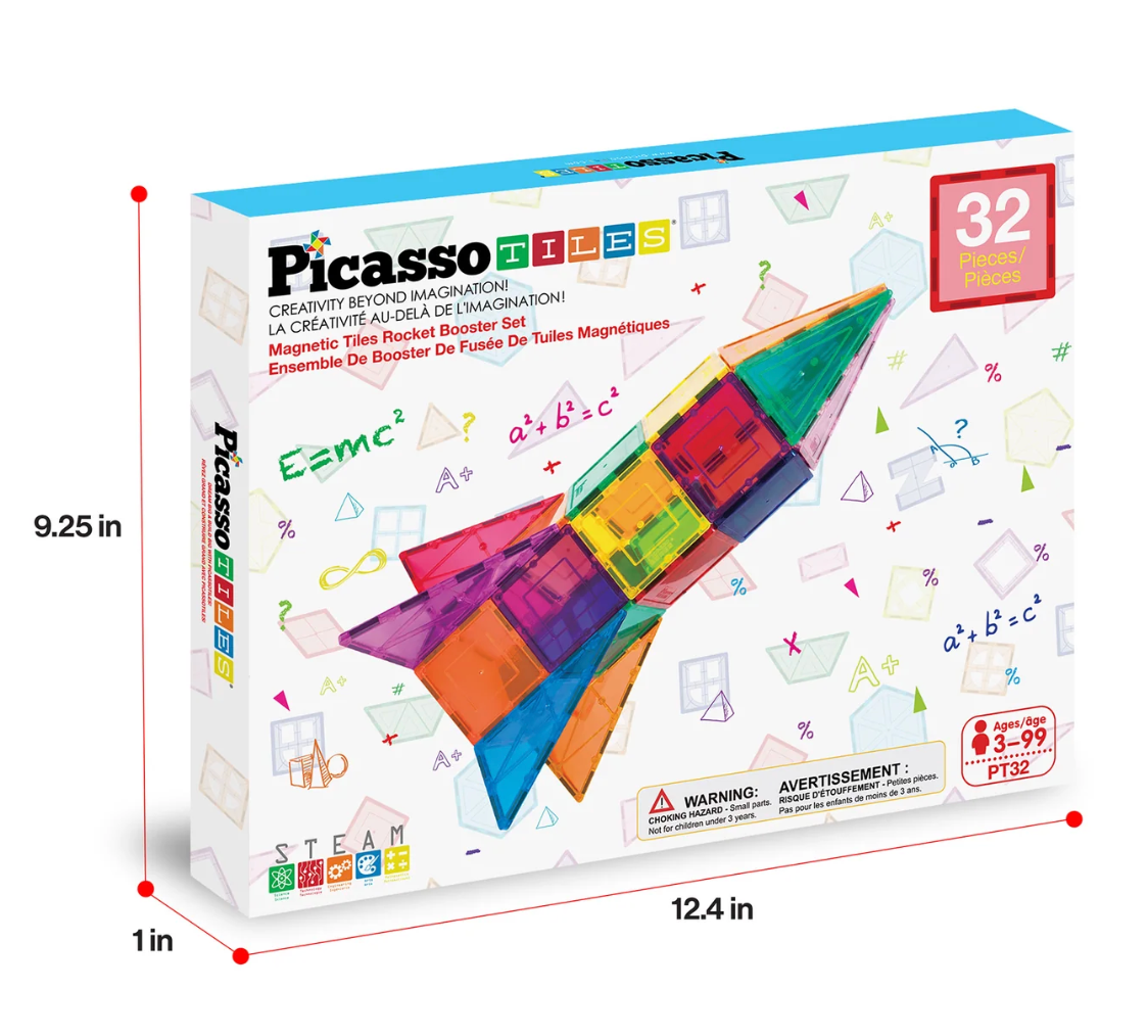 Set de cohete de 32 piezas PICASSO