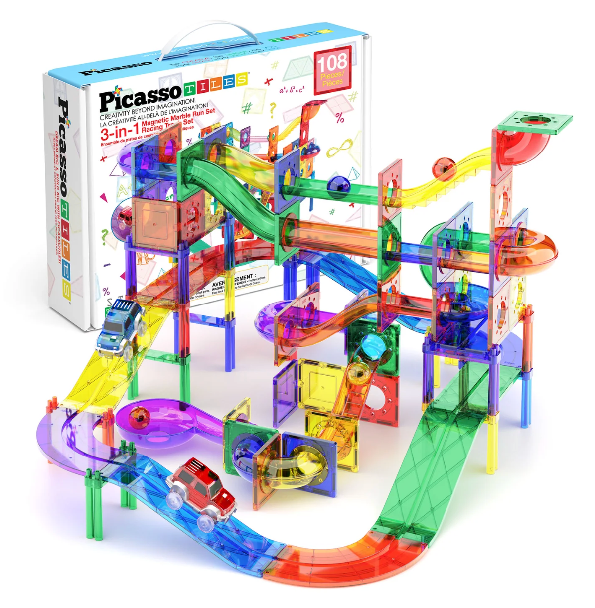 Pista de carros + Pista de Canicas PICASSO