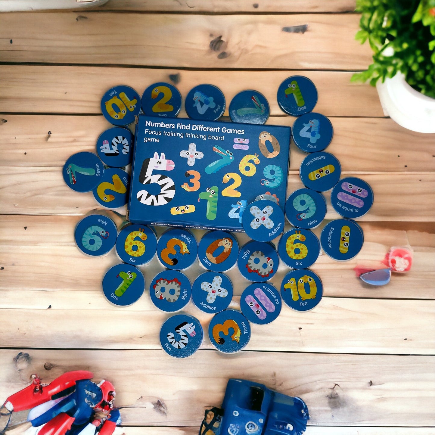 Juego de memoria y números