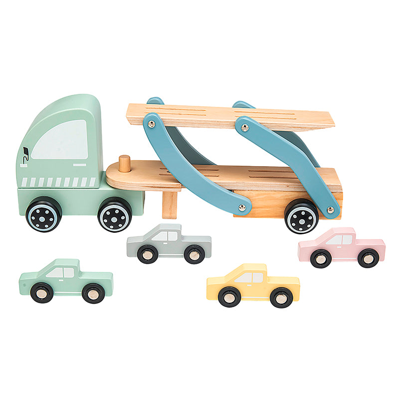 Camión transportador de automóviles