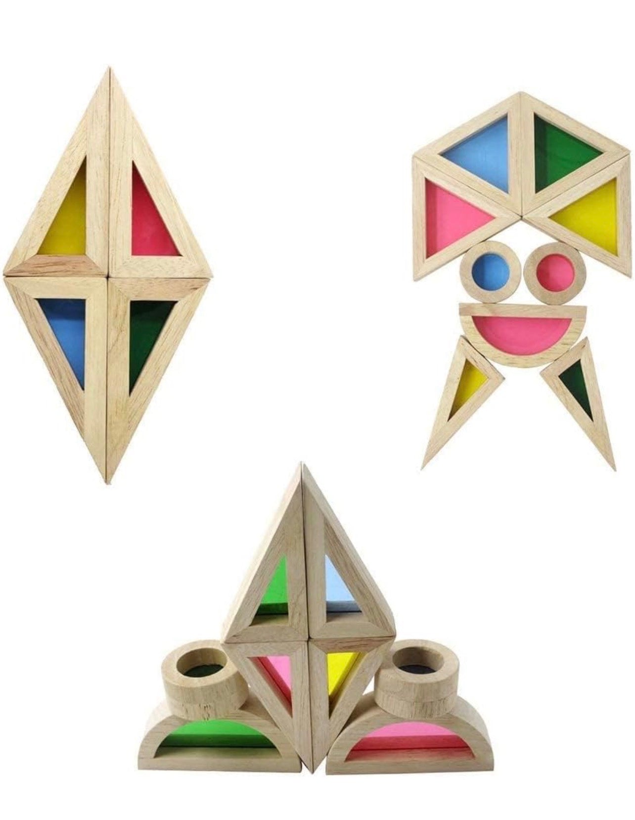 Bloques de Construcción- colores del Arcoíris