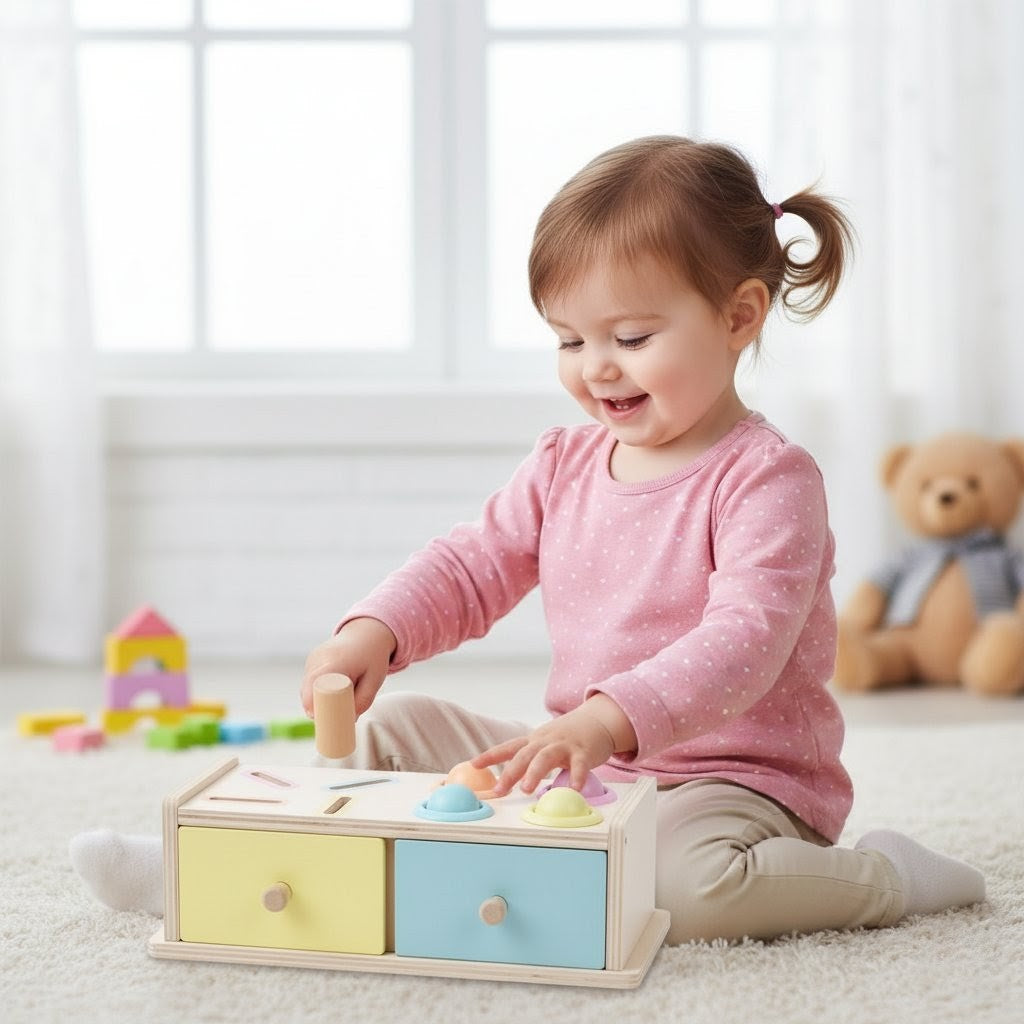 Banco de golpe Montessori